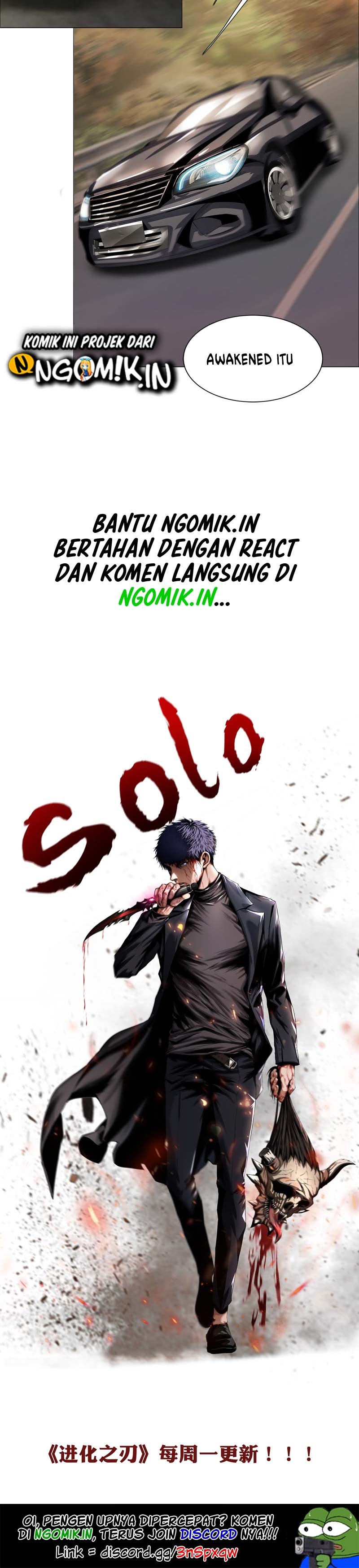 The Blade of Evolution – Walking Alone in the Dungeon Chapter 18 Gambar 30